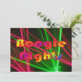 Boogie Nights en Disco Lichten 2 Kaart (Staand voorkant)