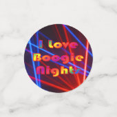 Boogie Nights en Disco Lights 1 Confetti (Kleine voorkant)
