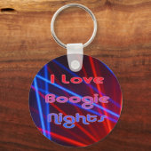 Boogie Nights en Disco Lights 1 Sleutelhanger (Voorkant)