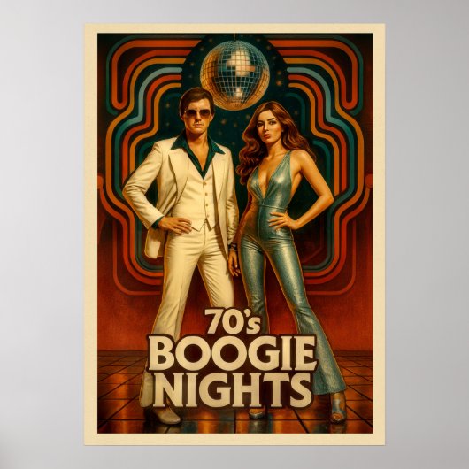Boogie Nights V01 Poster (Voorkant)