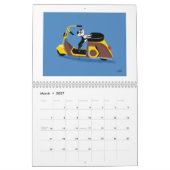 Boogie on Scooters 2015 Calendar *reprint* Kalender (Mar 2027)