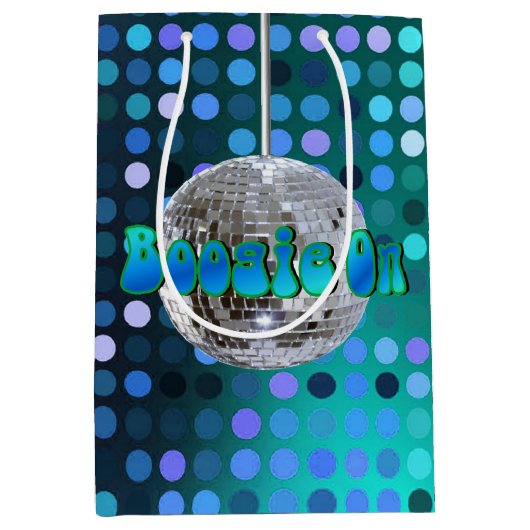 Boogie op 1 medium cadeauzakje (Voorkant)