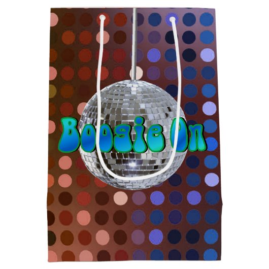 Boogie op 1 medium cadeauzakje (Achterkant)