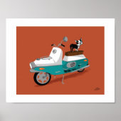 Boogie op Cezeta Poster (Voorkant)