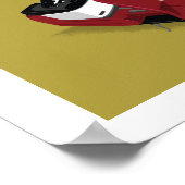 Boogie op Harley Poster (Hoek)