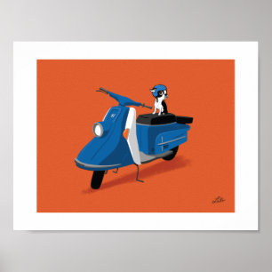 Boogie op Heinkel Poster