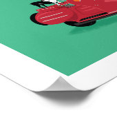 Boogie op Maicomobil Poster (Hoek)