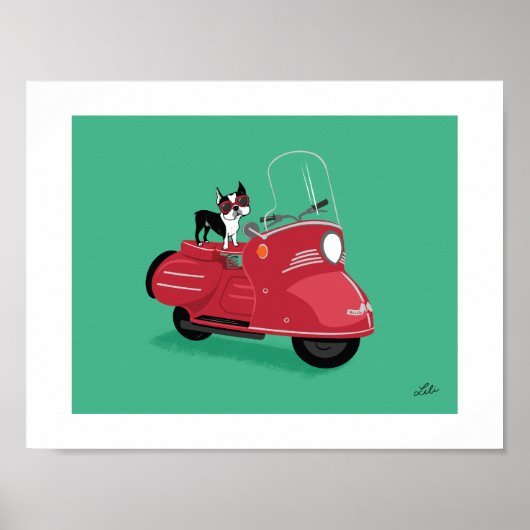 Boogie op Maicomobil Poster (Voorkant)