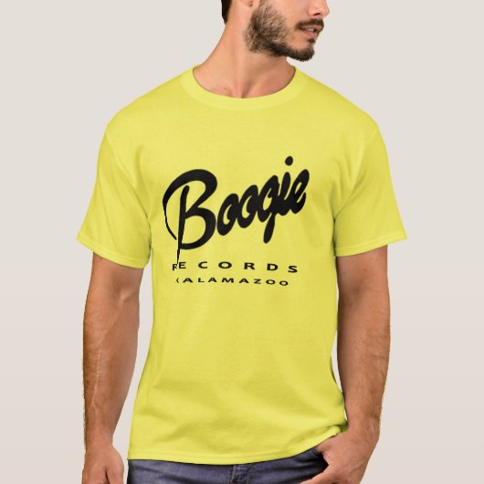Boogie Records Kalamazoo '90s Tribute T-shirt (Voorkant)