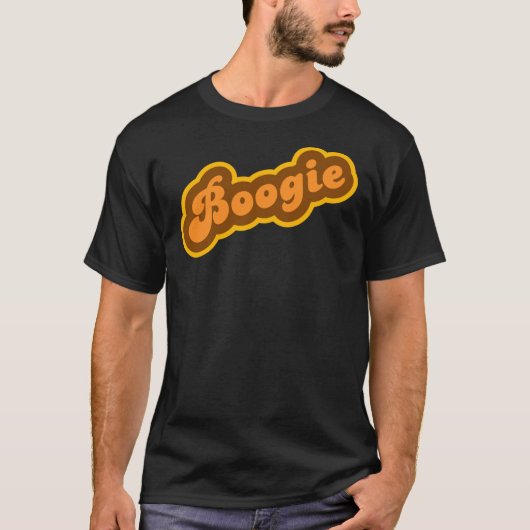 Boogie - Retro 70S - Logo Essential T-shirt (Voorkant)