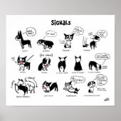 Boogie Signals van Lili Chin Poster (Voorkant)