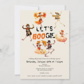 BOOGIE Skelet Day of Dead Adult Halloween Party (Voorkant)