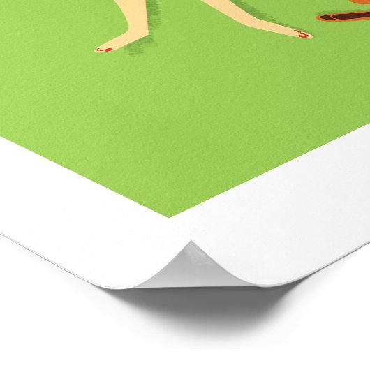 Boogie verliest de oppas poster (Hoek)