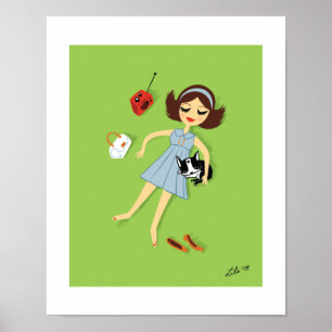 Boogie verliest de oppas poster