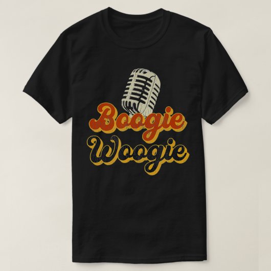Boogie Woogie Dansparty Design for Dancers T-shirt (Design voorkant)