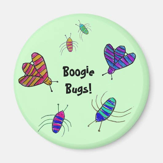 BoogieBugs! Magneet (Voorkant)