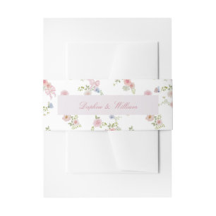Boogjes en Wilde Bloemen Uitnodigingen Wikkel
