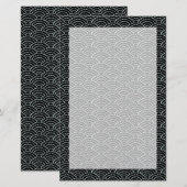 Boogjes in kantoorbehoeften briefpapier (Voorkant / Achterkant)