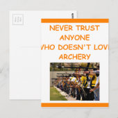 boogkunst briefkaart (Voorkant / Achterkant)