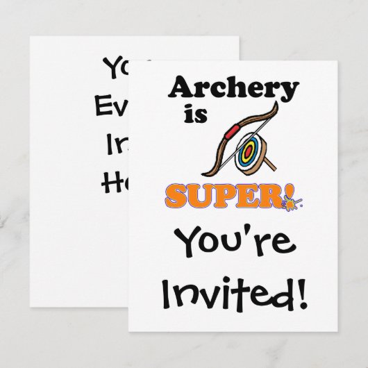 boogkunst is super kaart (Voorkant / Achterkant)