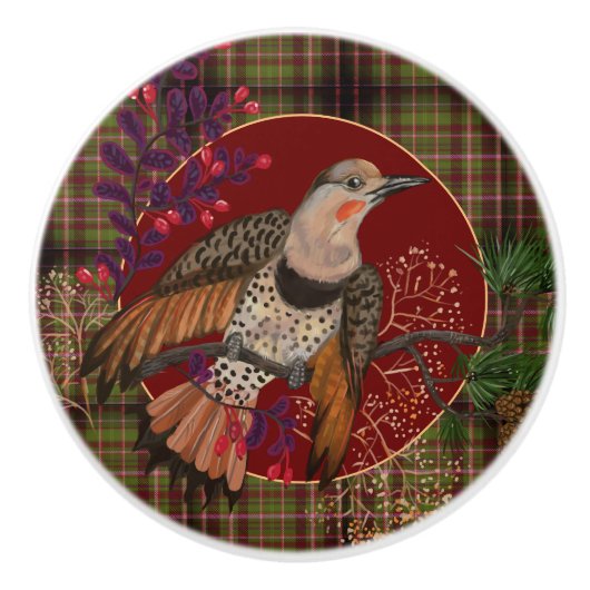 Boogland en Noord-Flicker Keramische Knop (Voorkant)