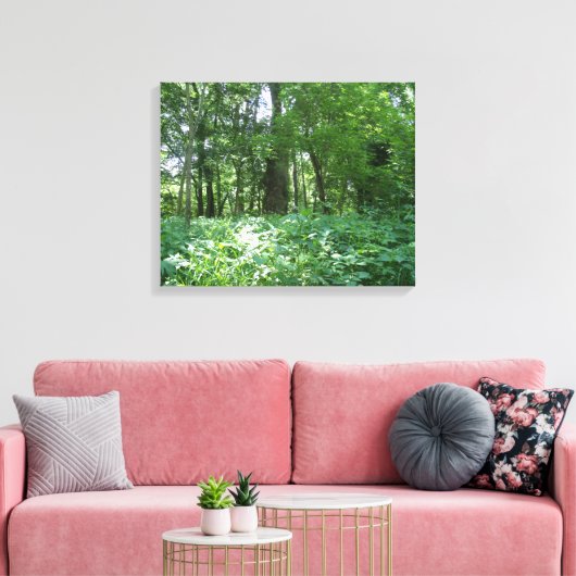 Booglijn Canvas Afdruk (Insitu (Woonkamer))