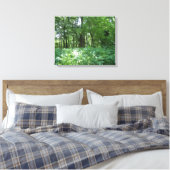 Booglijn Canvas Afdruk (Insitu (Slaapkamer))