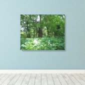 Booglijn Canvas Afdruk (Insitu (Houten vloer))