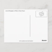 boognacht triomphe briefkaart (Achterkant)
