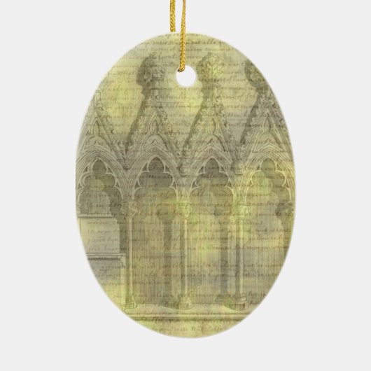 Boogornament Keramisch Ornament (Achterkant)