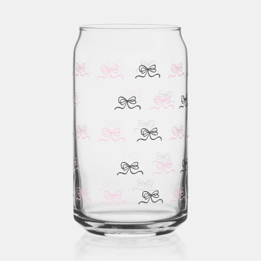 boogpatroon blikvorm glas (Voorkant)