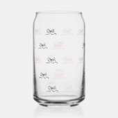 boogpatroon blikvorm glas (Achterkant)