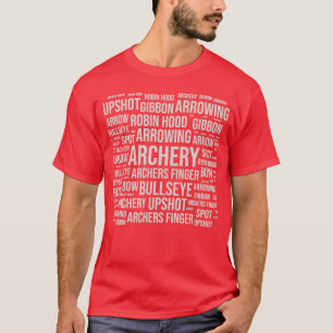 Boogschiet sport cadeaus vriend t-shirt