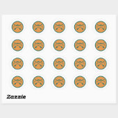 boogschietbadge ronde sticker (Vel)