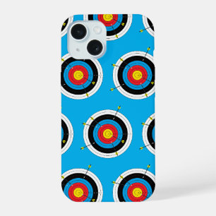 Boogschietdoelen en pijlen, boogschieten iPhone 15 case