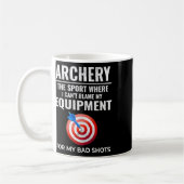 Boogschieten Apparatuur Targets Archer Bow Arrows Koffiemok (Links)