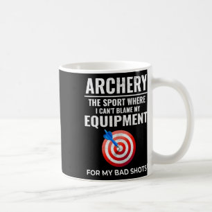 Boogschieten Apparatuur Targets Archer Bow Arrows Koffiemok