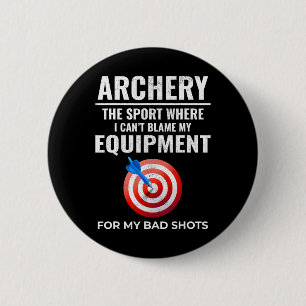 Boogschieten Apparatuur Targets Archer Bow Arrows Ronde Button 5,7 Cm