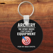Boogschieten Apparatuur Targets Archer Bow Arrows  Sleutelhanger (Voorkant)