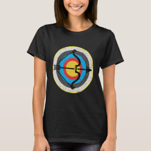 Boogschieten Boog Jacht Boog en Pijl Doel T-shirt