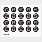 boogschieten boog jagen boogschutter ronde sticker (Vel)