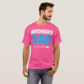 Boogschieten Boog Pijlen Boogschieten Vader T-shirt (Voorkant volledig)
