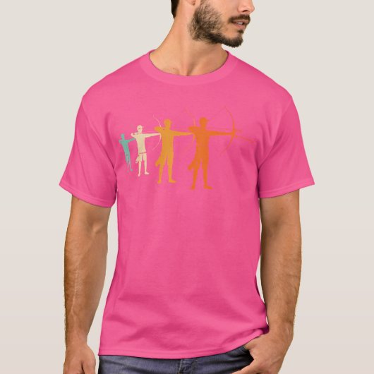 boogschieten boogschieten t-shirt (Voorkant)