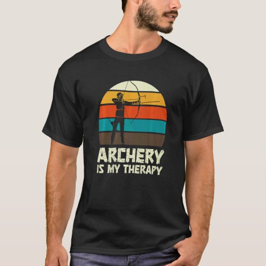 Boogschieten Boogschutter Boog Jagen Plezier T-shirt (Voorkant)