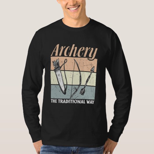 Boogschieten Boogschutters Boogschieten Op De Tra T-shirt (Voorkant)