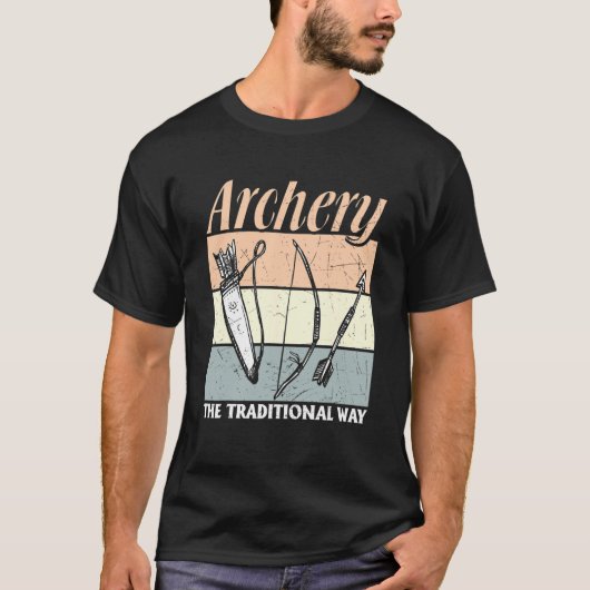 Boogschieten Boogschutters  Boogschieten Op De Tra T-shirt (Voorkant)