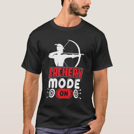 Boogschieten Bowman Bowhunter Bow and Arrow Bow Hu T-shirt (Voorkant)