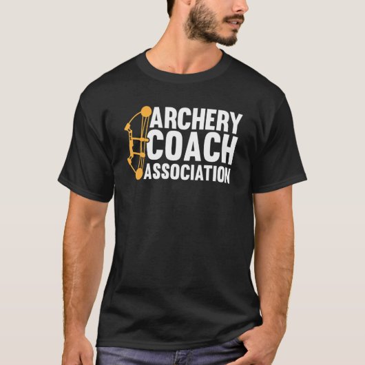 Boogschieten Coach Vereniging Bowman Bow Boogschie T-shirt (Voorkant)