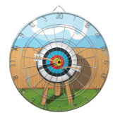 Boogschieten Dartbord (Voorkant)
