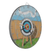 Boogschieten Dartbord (Voorkant Links)